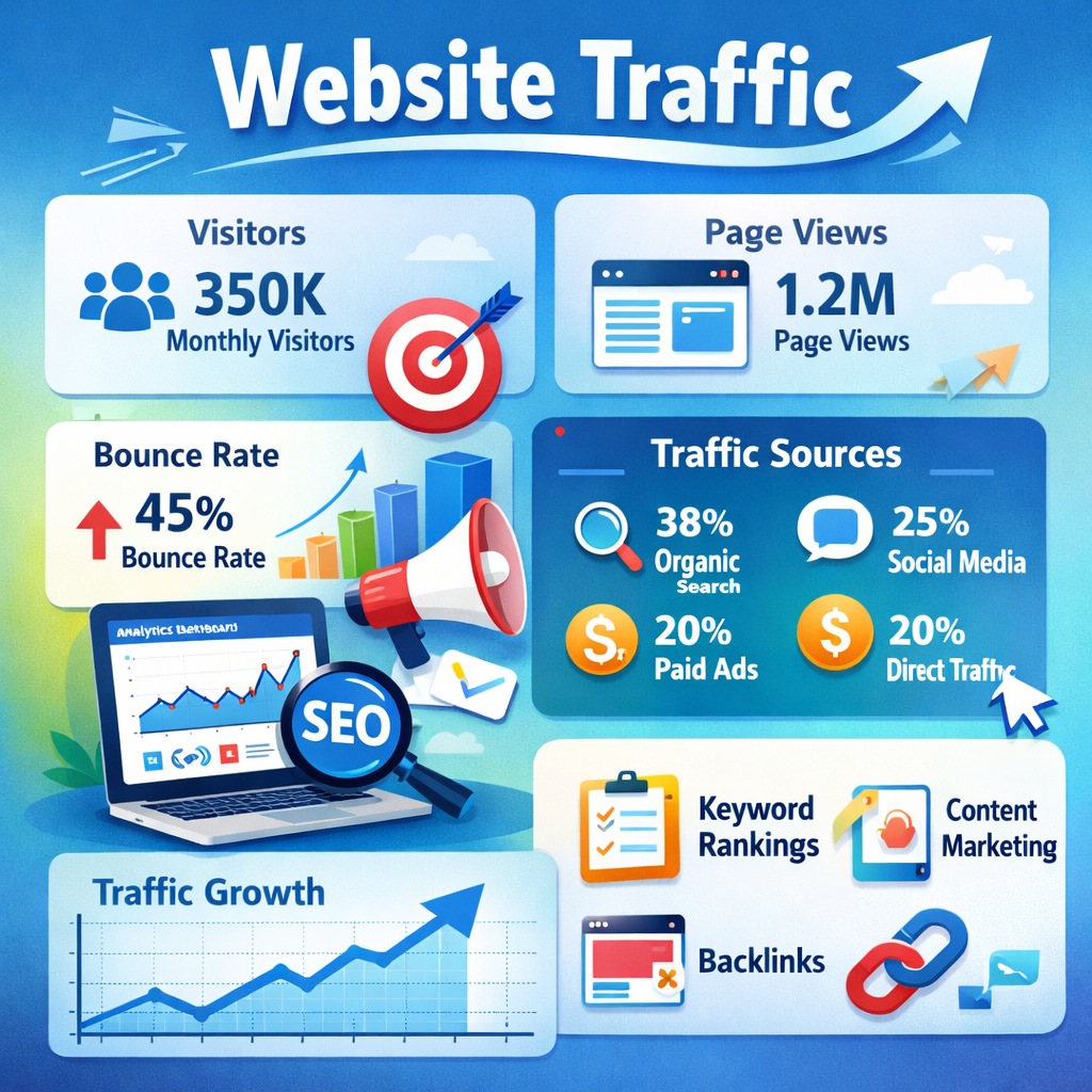 How to Get Traffic Without Paid Ads (Beginner-Friendly Guide)